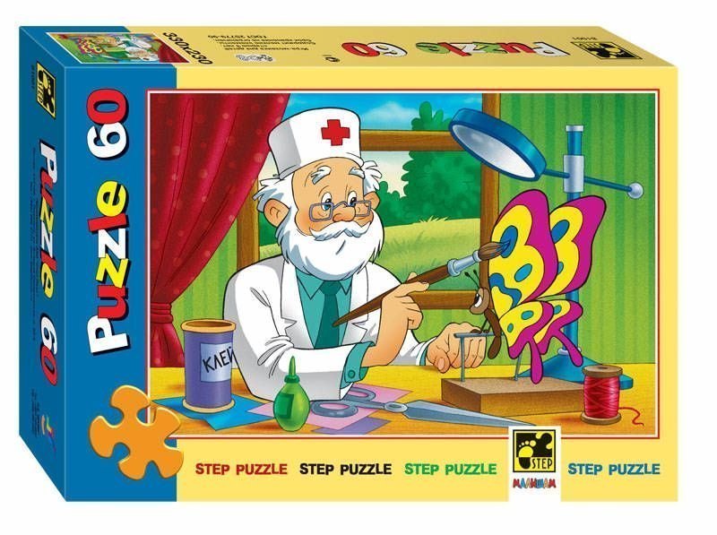 Пазл Айболит 60 элементов 81001 Степ пазл Step puzzle