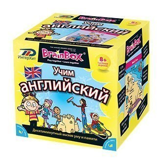 Настольная игра Сундучок знаний Учим английский BrainBox