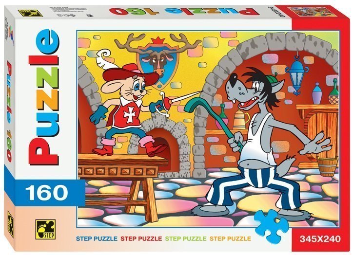 Пазл Ну,погоди!, 160 эл. 72003 Степ пазл Step puzzle