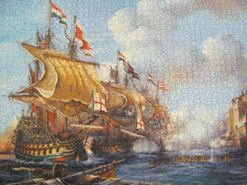 Пазл Битва в Порто Белло, 2000 элементов С-200245 Castorland Касторленд