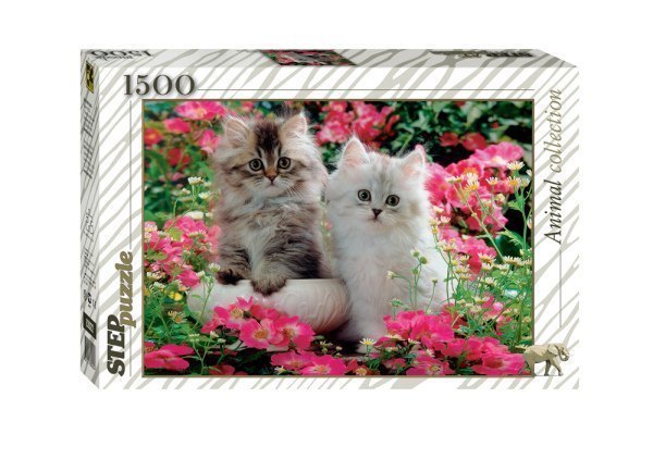 Пазл Котята, 1500 элементов 83022 Степ пазл Step puzzle