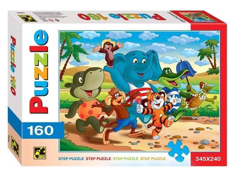 Пазл По дороге с облаками, 160 элементов 72060 Степ пазл Step puzzle