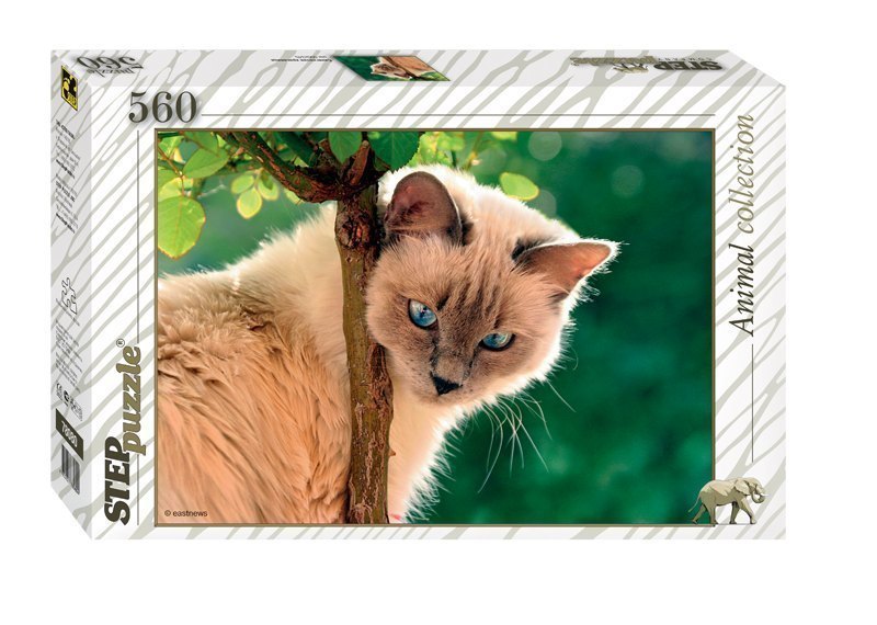 Пазл Синеглазая красавица, 560 элементов 78080 Степ пазл Step puzzle